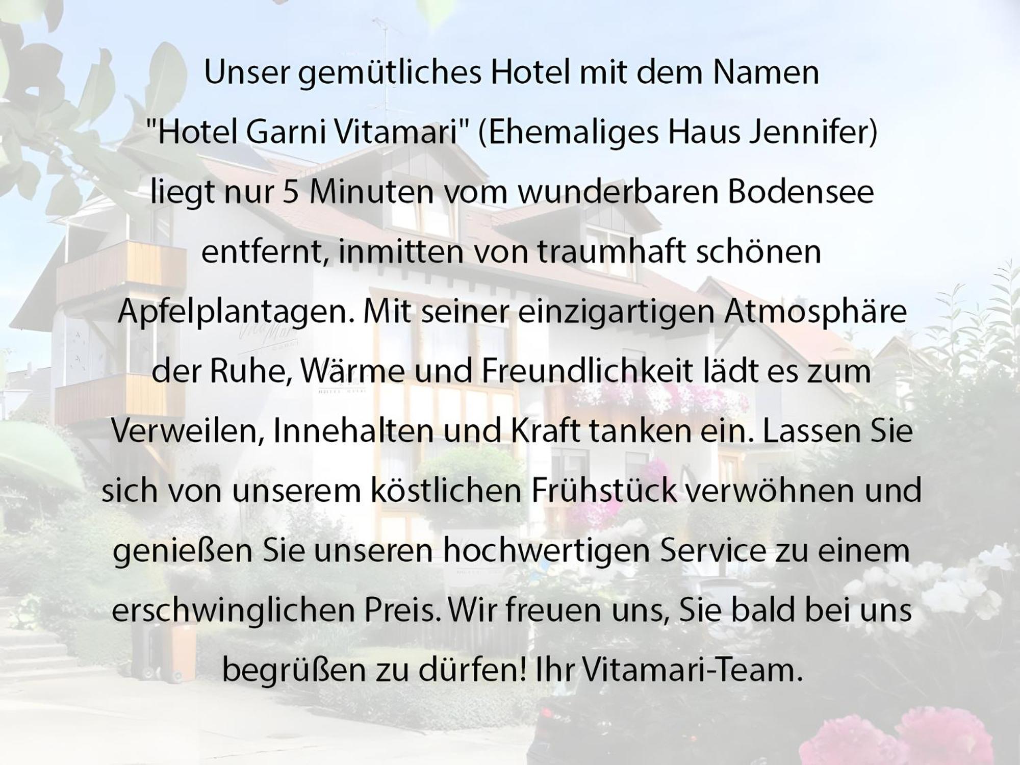 Hotel Garni Vitamari Wasserburg am Bodensee Exterior photo